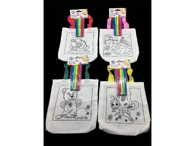 KIDS CARFT DESIGN A BAG 4ASST SOLD QTY12