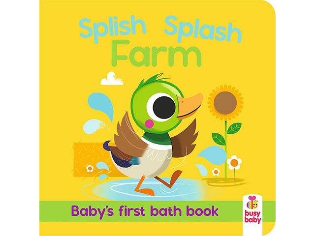 BABYS FIRST BATH BOOK FARM