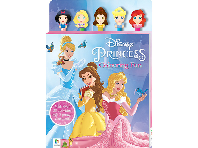 DISNEY PRINCESS 5 PENCIL SET