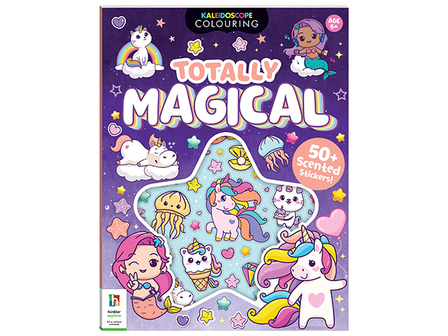 KALEIDOSCOPE COLOURING SCENTED STICKERS MAGICAL