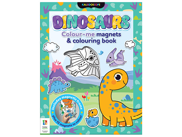 DINOSAUR COLOUR ME MAGNETS