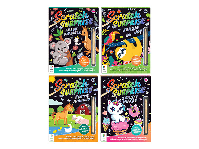 SCRATCH SURPRISE 4ASST DESIGNS UN12
