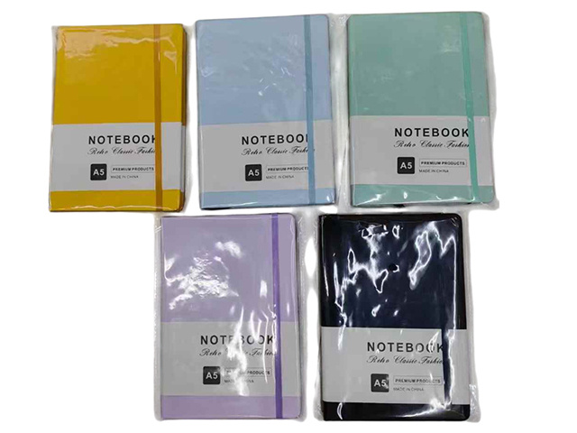 NOTEBOOK A5 100SHEETS ASST
