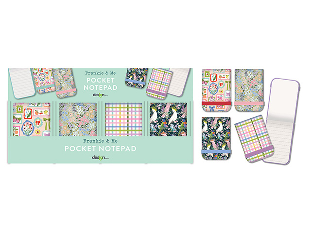 POCKET NOTEPAD ASST UN32
