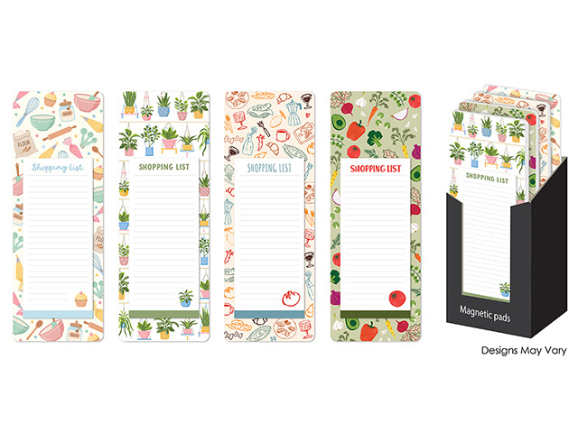 MAGNETIC NOTEPAD 50 SHEETS FUNKY KITCHEN UN12