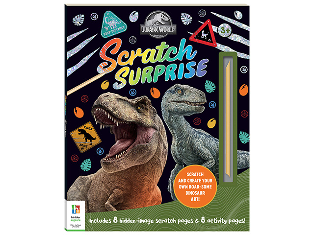 SCRATCH SURPRISE JURASSIC WORLD