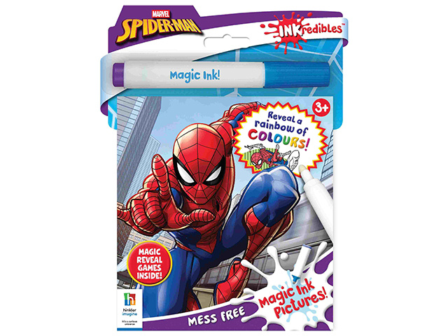 INKREDIBLES MAGIC INK SPIDERMAN