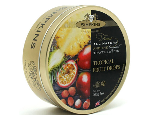 SIMPKINS TROPICAL FRUIT 200G