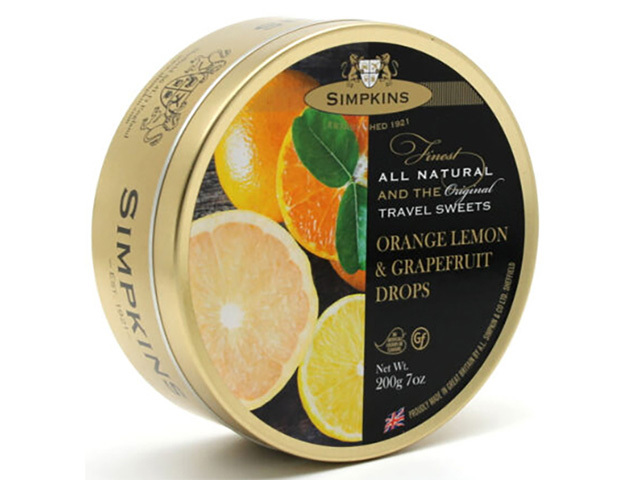 SIMPKINS ORANGE LEMON GRAPEFRUIT 200G