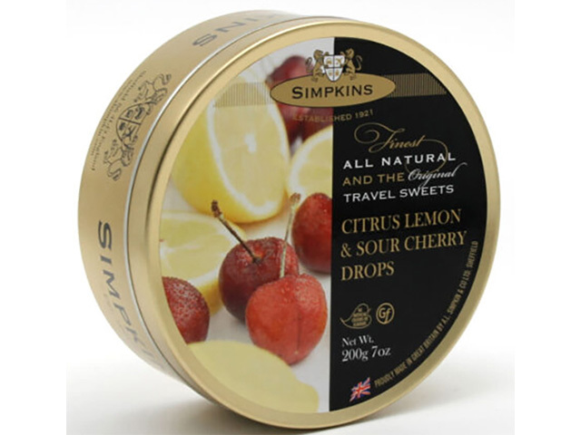 SIMPKINS CITRUS LEMON SOUR CHERRY 200G