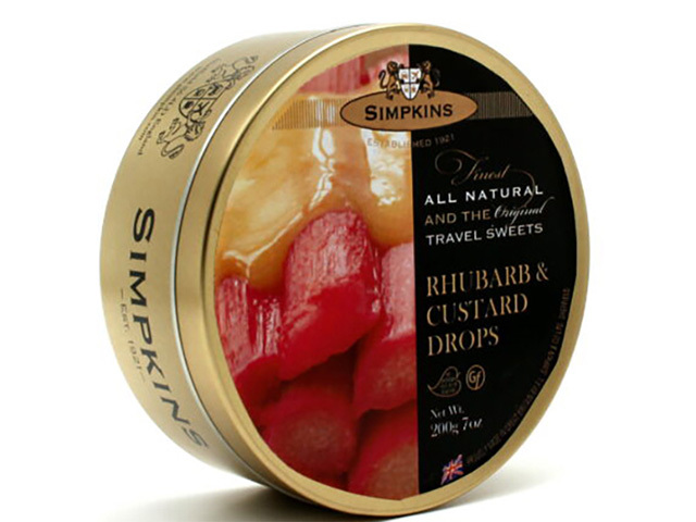 SIMPKINS RHUBARB CUSTARD 200G
