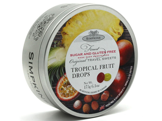 SIMPKINS SUGAR FREE TROPICAL 200G