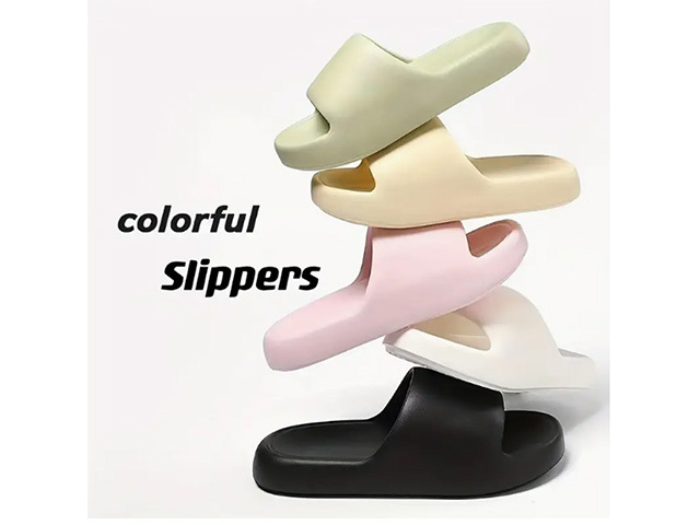 SUMMER SLIPPERS THICK LADYS SOLD QTY12