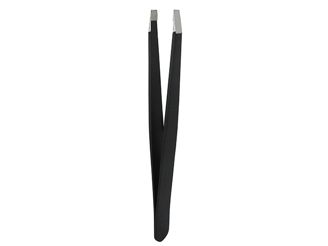 TENDER FLAT TWEEZER GUNMETAL