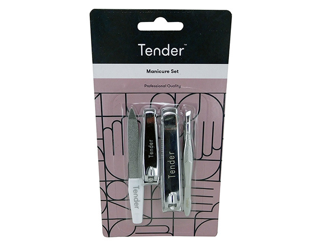TENDER MANICURE SET 4PC