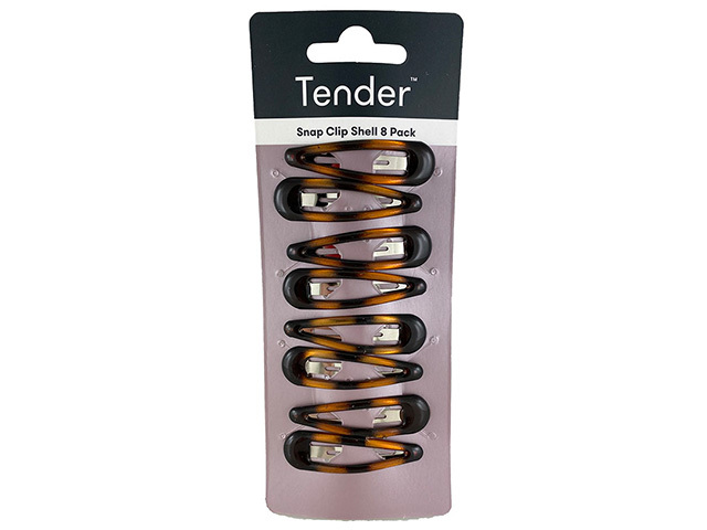 SNAP CLIP SHELL 5CM 8PK SOLD QTY6
