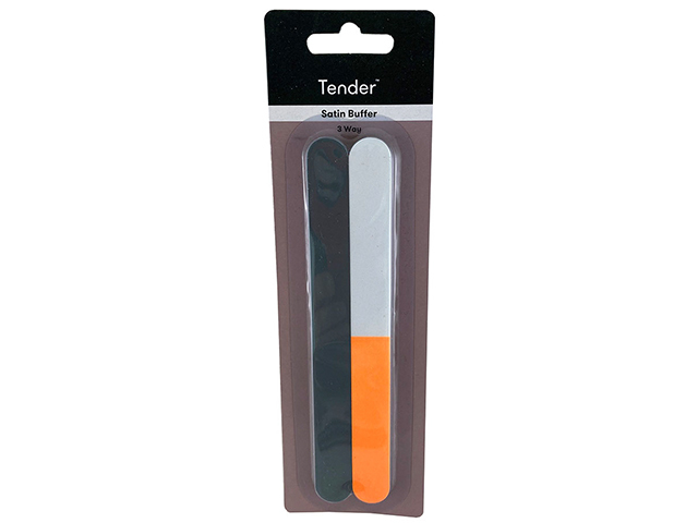 TENDER 3 STEP SATIN BUFFER 4PK