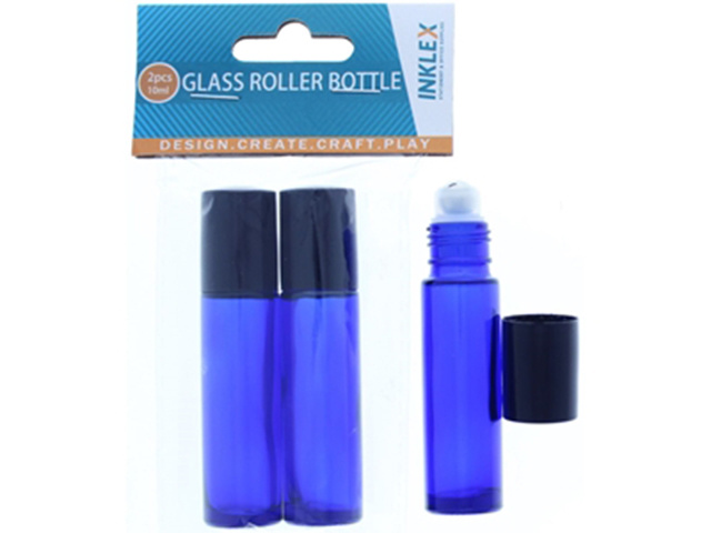 GLASS ROLLER BALL 2PC