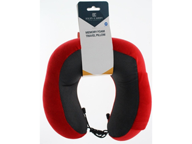 TRAVEL PILLOW MEMORY FOAM SOLD QTY6