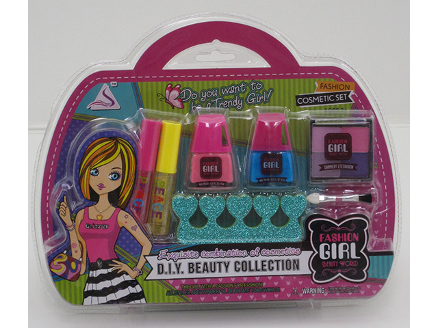 NAIL POLISH FASHION MAKE UP SET