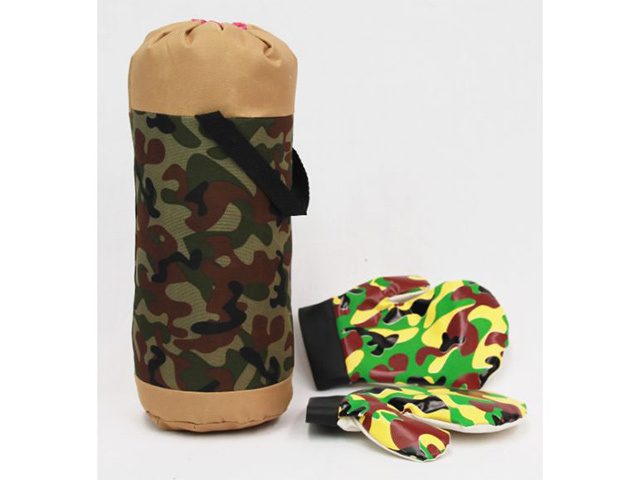 SMALL CAMO BOXING SET