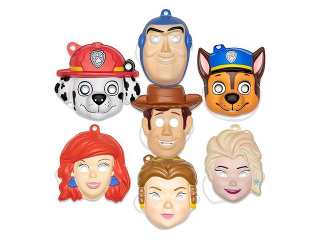 LICENSED CHARACTER MASK ASST UN20