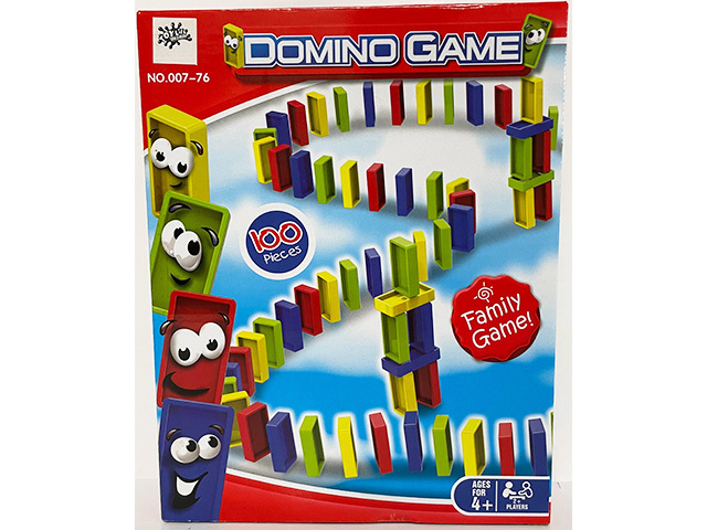 DOMINO TOWER TOPPLE GAME