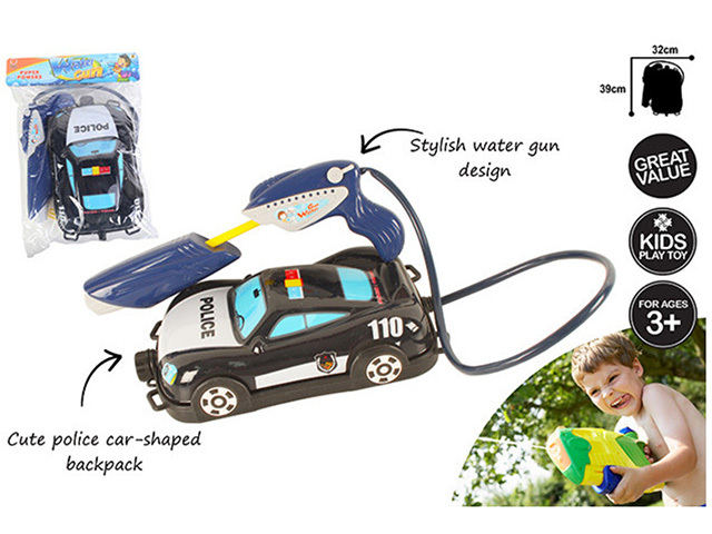 WATER GUN POLICE BACKPACK 39X32CM