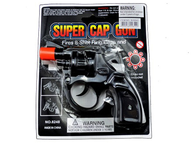 CAP GUN BLACK 12.5CM