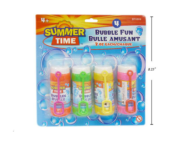SUMMERTIME BUBBLES 20OZ PK4
