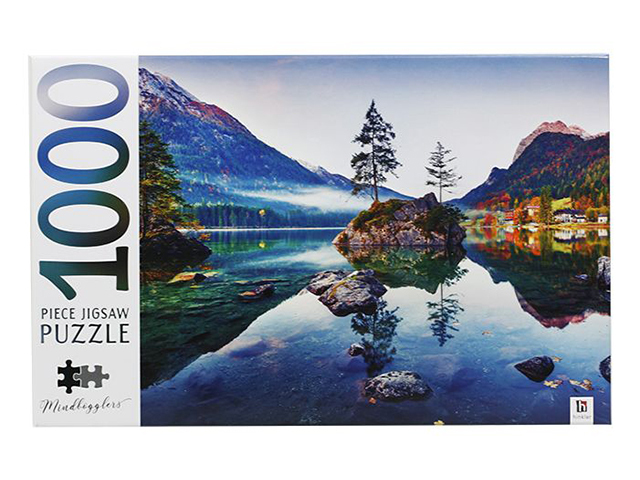 MINDBOGGLERS 1000PC PUZZLE HINTERSEE LAKE