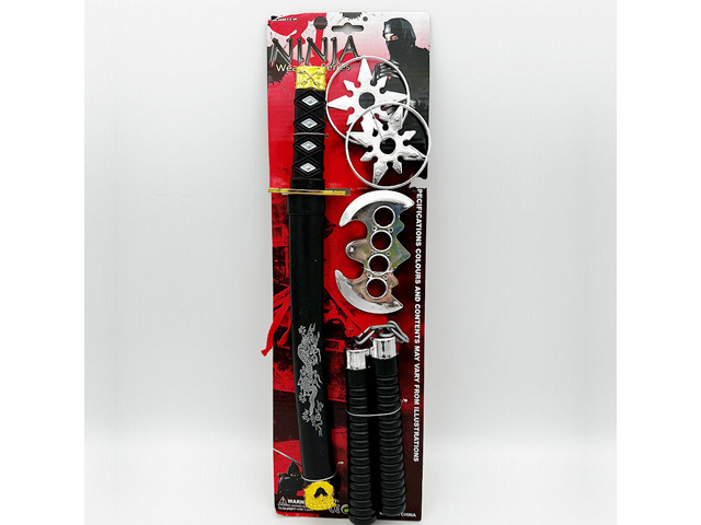 NINJA WEAPON SET 42CM