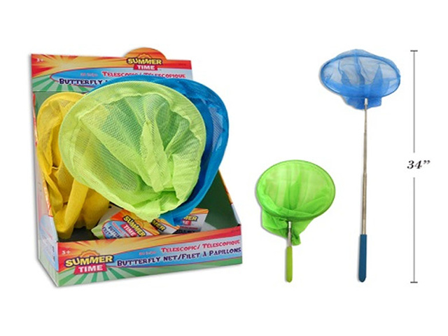 TELESCOPIC MESH BUTTERFLY NET UN15