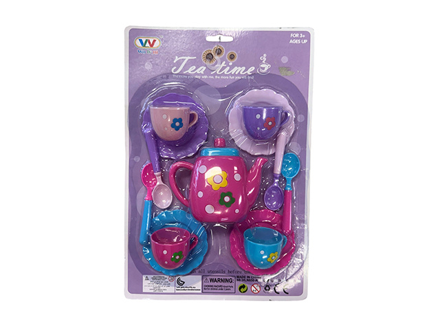 PLASTIC TEA SET FOR FOUR