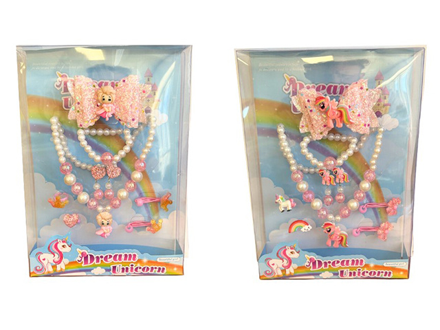 DREAM UNICORN HAIR BOW AND ACCESSORIES