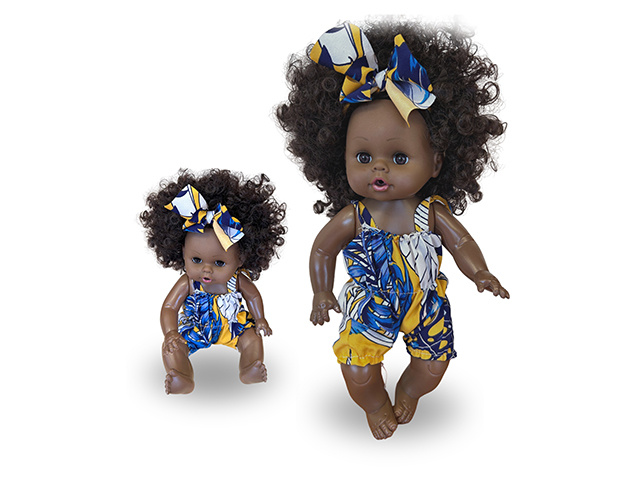 DARK SKIN 31CM HARD BODY DOLL