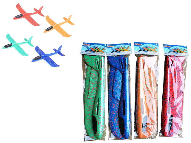 GLIDER FOAM PLANE ASST 48CM