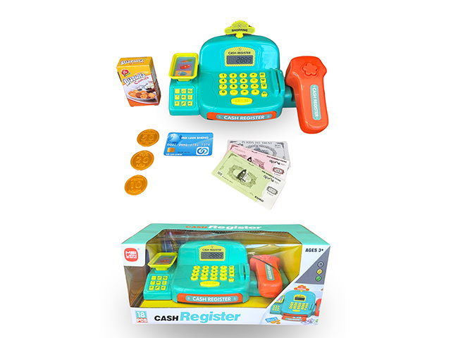 CASH REGISTER WITH SCANNER AND SCALES
