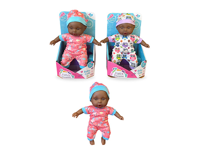 SOFT BODIED DARK SKIN 30CM DOLL