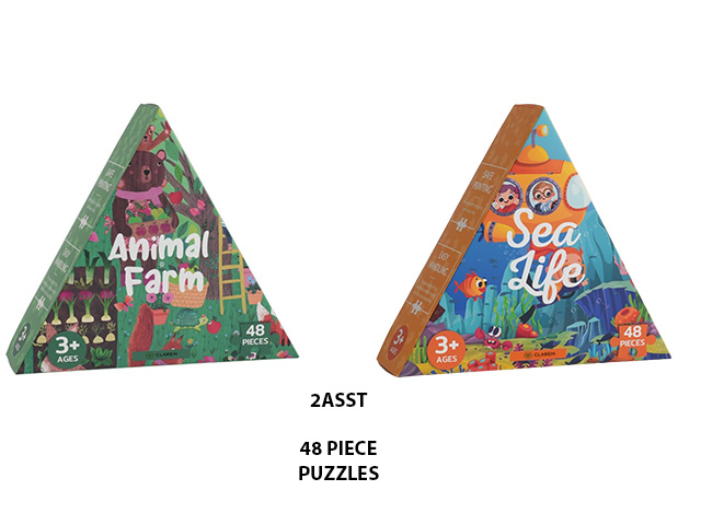 PUZZLE 2D 37.5X26.7CM  2ASST