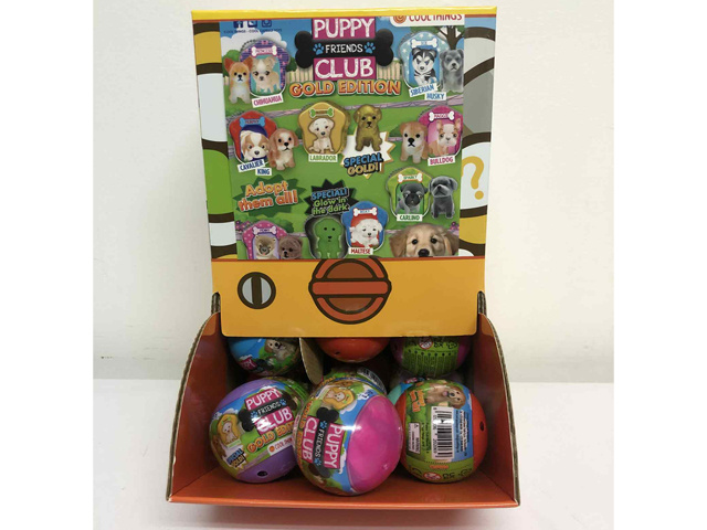 GOLD EDITION PUPPY CLUB 50MM CAPSULE UN40