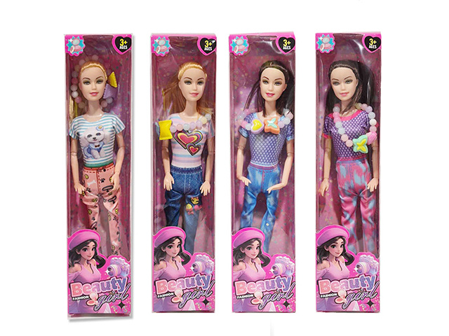 TOY DOLL PRINCESS SET 7X30CM 4ASST UN12