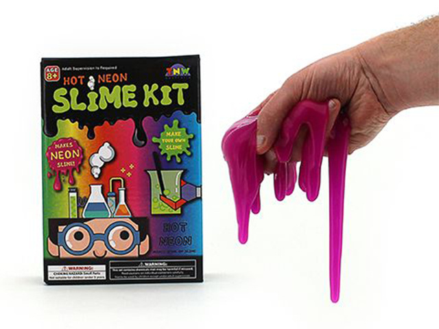 COLOURED SLIME MAKING KIT 6ASST SOLD QTY12