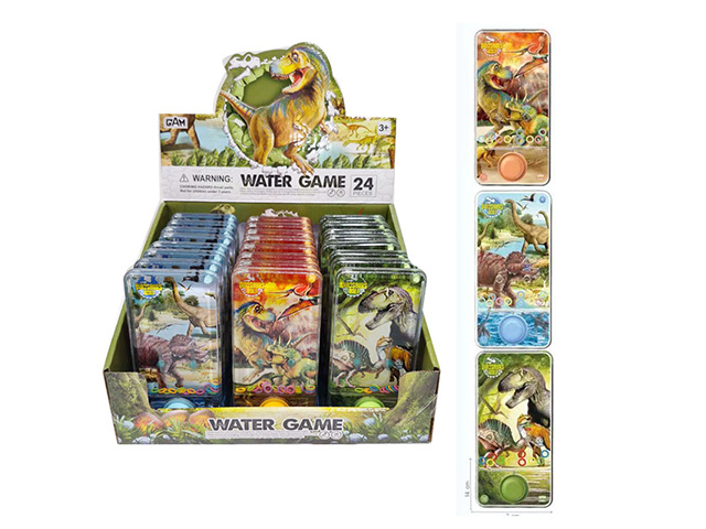 WATER GAME DINOSAUR 14X7CM UN24
