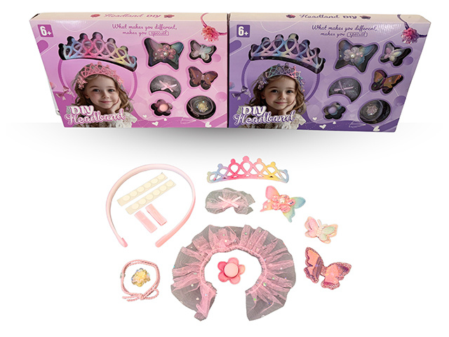 DIY PRETTY PRINCESS HEADBAND 2ASST