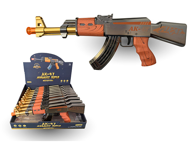 METALLIC COLOUR AK47 ASSAULT RIFLE UN10