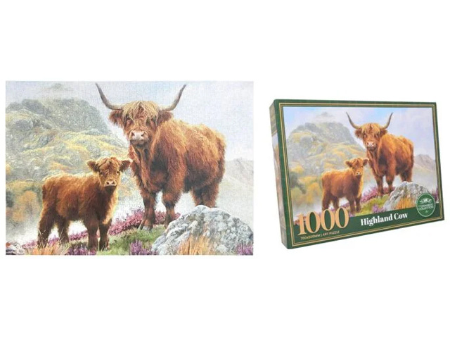 MACNEIL HIGHLAND COW JIGSAW