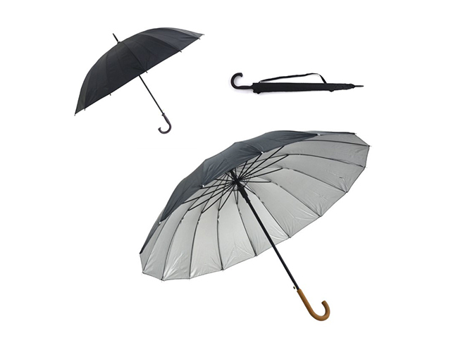 UMBRELLA BLACK 70CM