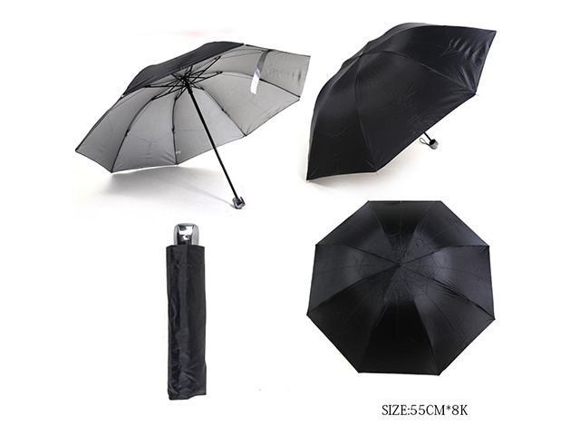 UMBRELLA 3FOLD 55CM