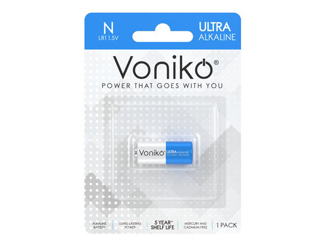 VONIKO ULTRA ALKALINE BATTERY N 1pc
